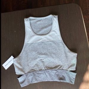 Outdoor Voices Slashback Crop Sports Bra